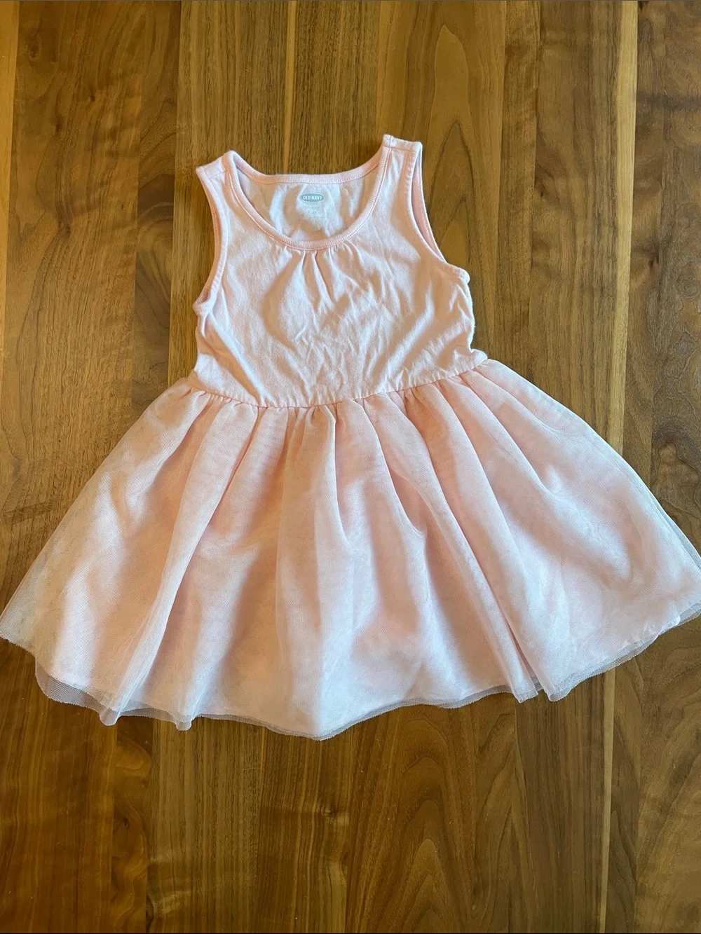Old Navy Light Pink Sleeveless Tulle Dress